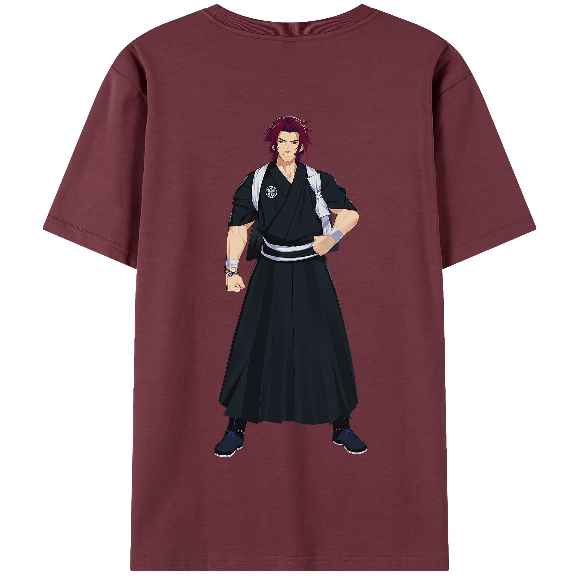 （画像用） 刀剣乱舞 Touken Ranbu 綿100％半袖Tシャツ（背面プリント）